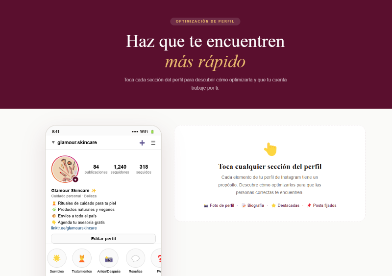 Picture of Interactive Instagram Bio Optimizer