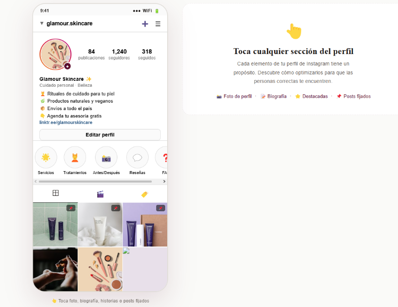Picture of Interactive Instagram Bio Optimizer