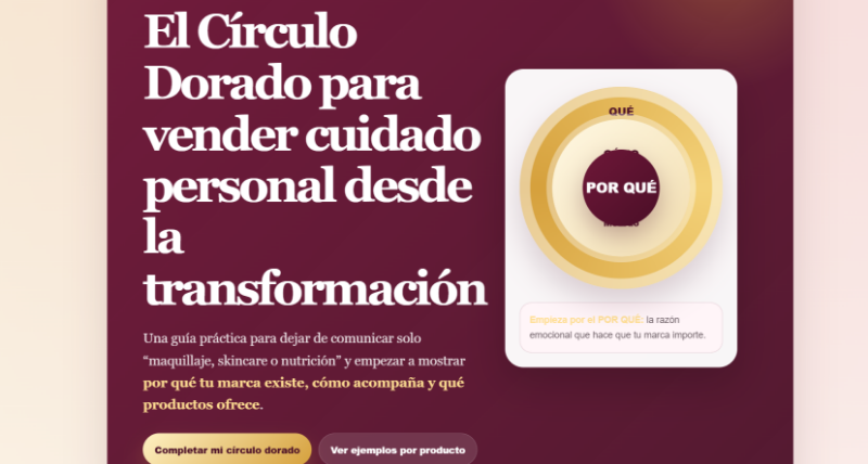 Picture of Golden Circle for Personal Care Brands