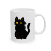 Picture of Halloween Black Cat Mug.