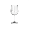 Picture of Custom Text Wine Glass.