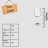 Picture of Custom Text Wine Glass.