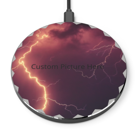 Picture of Custom Desing Wireless Charger.