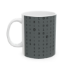 Picture of Binary Code Ceramic Mug.