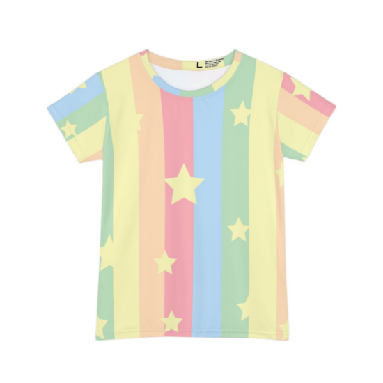 Picture of Rainbow Stars T-shirt.