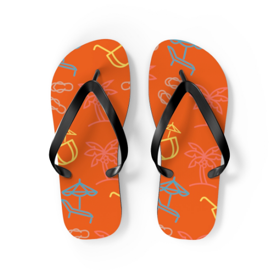 Picture of Beach Party Flip Flops.