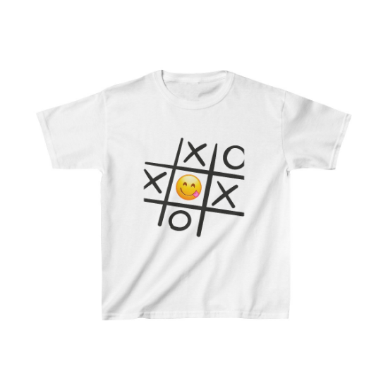 Picture of Happy or Crosses Kids Heavy Cotton™ Tee.