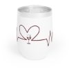 Picture of Heart Wine Tumbler.