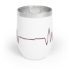 Picture of Heart Wine Tumbler.