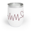 Picture of Heart Wine Tumbler.