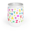 Picture of Lettering Wine Tumbler.