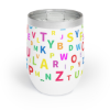 Picture of Lettering Wine Tumbler.