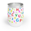 Picture of Lettering Wine Tumbler.