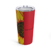 Picture of Custom Text Sunflower Tumbler.