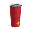 Picture of Custom Text Sunflower Tumbler.