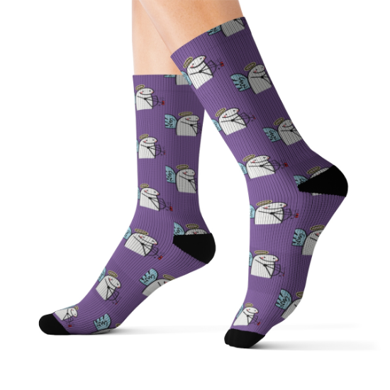 Picture of Meme Cupido Socks.