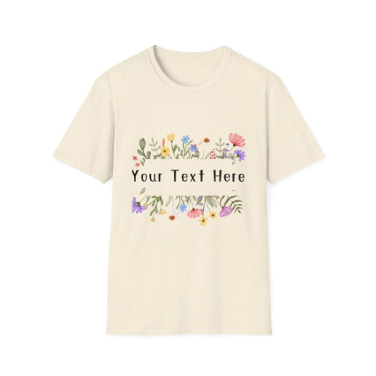 Picture of Custom text Softstyle T-Shirt.