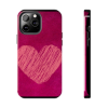 Picture of Heart Phone Cases.