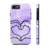 Picture of Heart Hand Phone Cases.