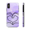 Picture of Heart Hand Phone Cases.