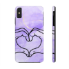 Picture of Heart Hand Phone Cases.