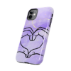 Picture of Heart Hand Phone Cases.