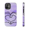 Picture of Heart Hand Phone Cases.