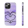 Picture of Heart Hand Phone Cases.