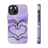 Picture of Heart Hand Phone Cases.