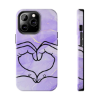 Picture of Heart Hand Phone Cases.