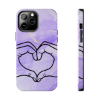 Picture of Heart Hand Phone Cases.