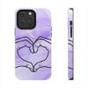 Picture of Heart Hand Phone Cases.