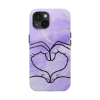 Picture of Heart Hand Phone Cases.