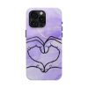 Picture of Heart Hand Phone Cases.