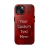 Picture of Custom Text Phone Cases.