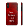 Picture of Custom Text Phone Cases.