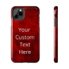 Picture of Custom Text Phone Cases.