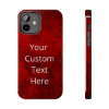 Picture of Custom Text Phone Cases.