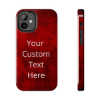 Picture of Custom Text Phone Cases.