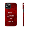 Picture of Custom Text Phone Cases.