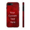 Picture of Custom Text Phone Cases.