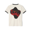 Picture of Custom Picture Heart Unisex Cotton Ringer T-Shirt.