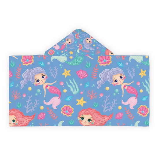 Picture of Under Sea Youth Hooded Towel.