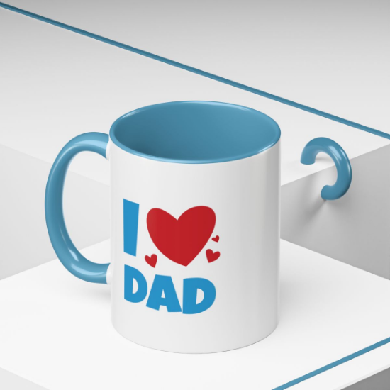 Picture of I love Dad Coffee Mug.