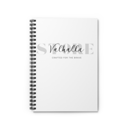 Picture of Valhalla  Notebook - Ruled Line.