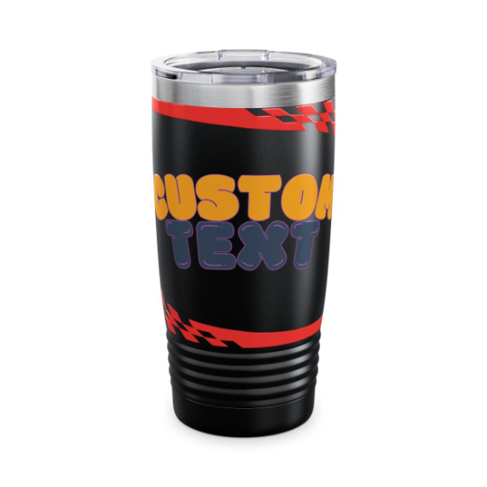 Picture of Custom Text Ringneck Tumbler.