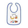 Picture of Gourmet Baby Contrast Trim Jersey Bib.