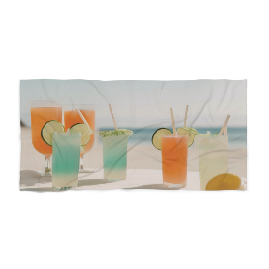 Picture of Fresh Drink Beach Towel.