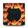 Picture of Fire Hour Acrylic Wall Clock.