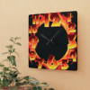 Picture of Fire Hour Acrylic Wall Clock.